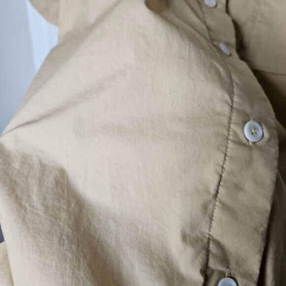Calypso Shirt Dress in Beige small to medium - Picture 10 of 12